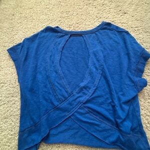 SHEIN Royal Blue Short Sleeve Tee